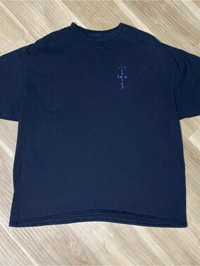 Travis Scott Cactus Jack Fortnite Astronomical T Shirt Mens XL Black Gaming Tee